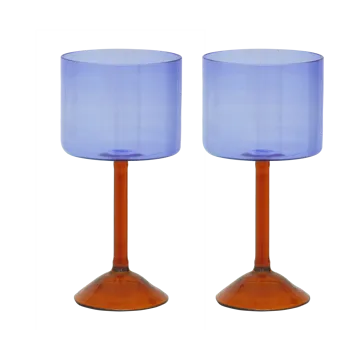 Urban Nature Culture gift set gin-tonic glasses 2-pack - Blue - URBAN NATURE CULTURE