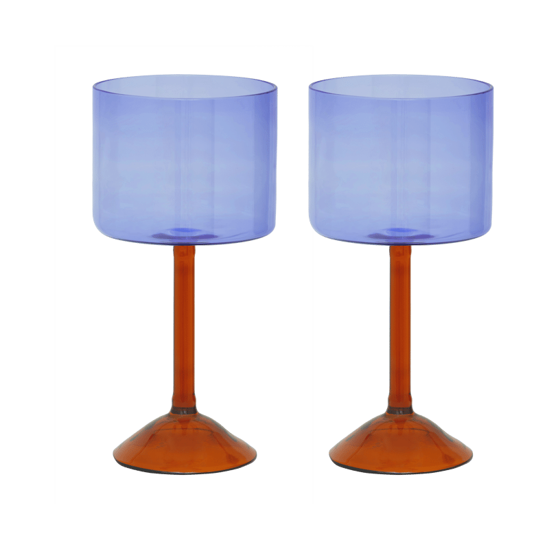 URBAN NATURE CULTURE Urban Nature Culture gift set gin-tonic glasses 2-pack Blue