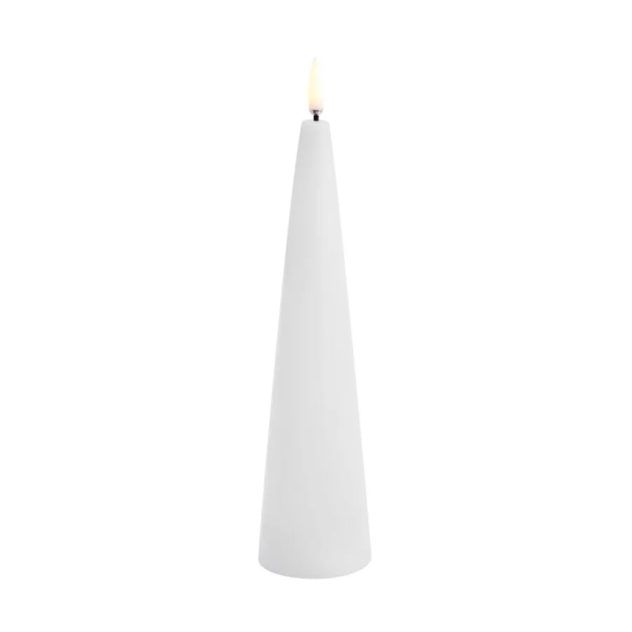 Uyuni Lighting LED light Cone o5,8x21,5 cm Nordic white