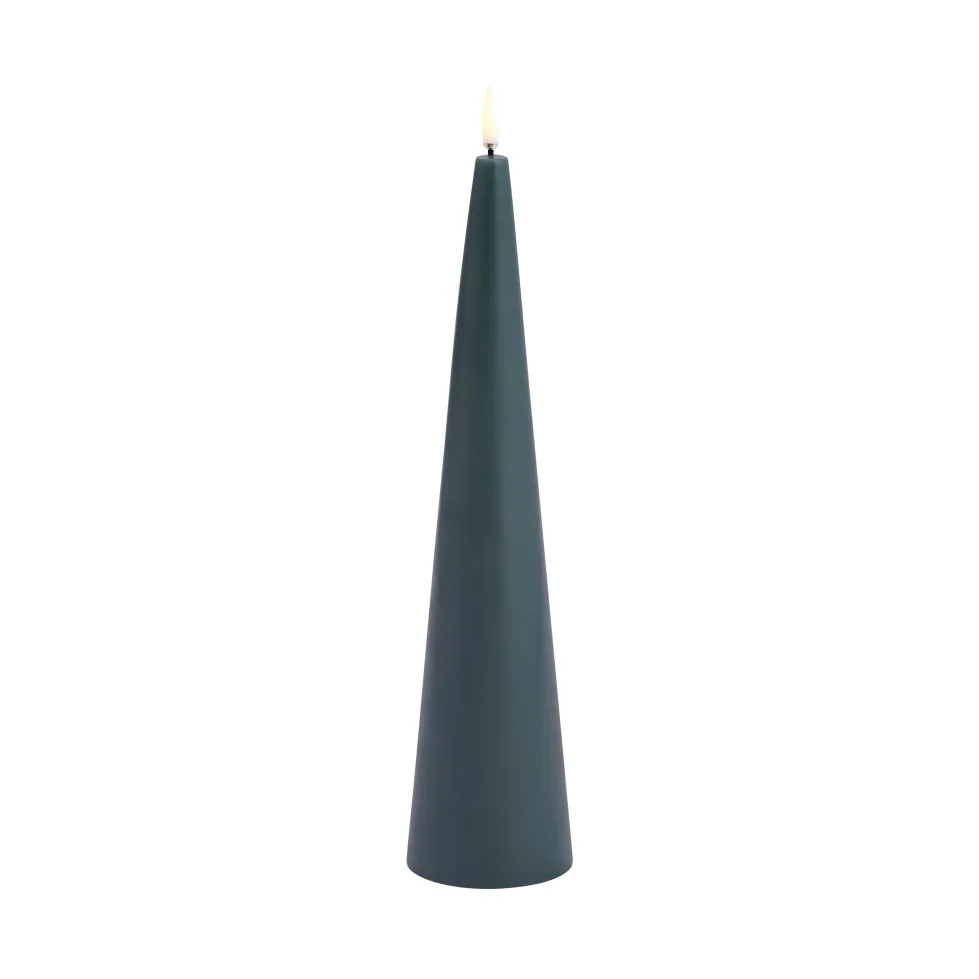 Uyuni Lighting LED light Cone o6,8x30 cm Green | Scandinavian Design | String lights & decorative lighting | Green
