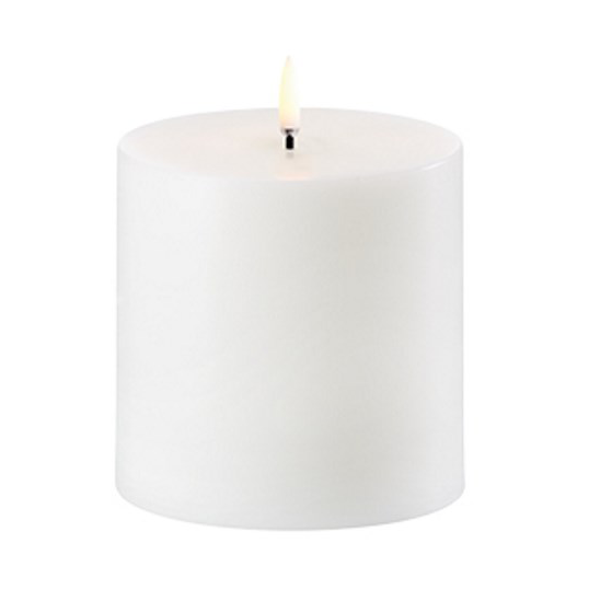 Uyuni Lighting Uyuni LED Block candle white o10.1 cm 10 cm