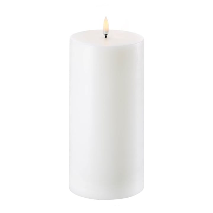 Uyuni LED Block candle white Ø10.1 cm - 20.3 cm - Uyuni Lighting