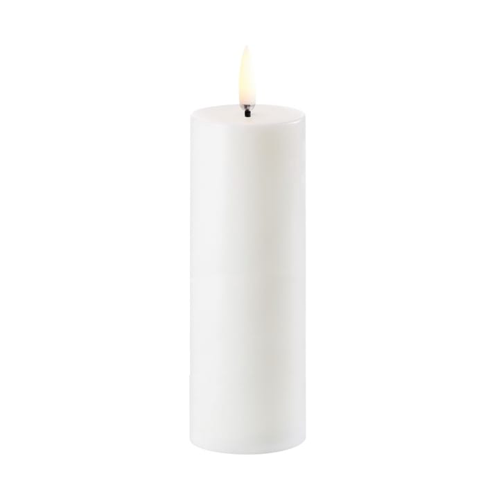 Uyuni LED Block candle white Ø5 cm - 14.5 cm - Uyuni Lighting