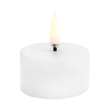 Uyuni LED Block candle white Ø5 cm - 2.8 cm - Uyuni Lighting