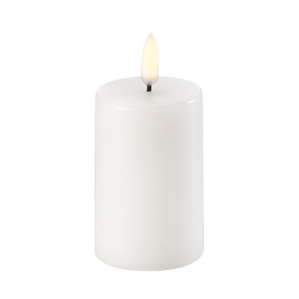 Uyuni LED Block candle white Ø5 cm - 7.5 cm - Uyuni Lighting