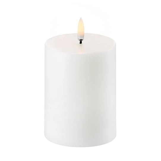Uyuni Lighting Uyuni LED Block candle white o7.8 cm 10.1 cm