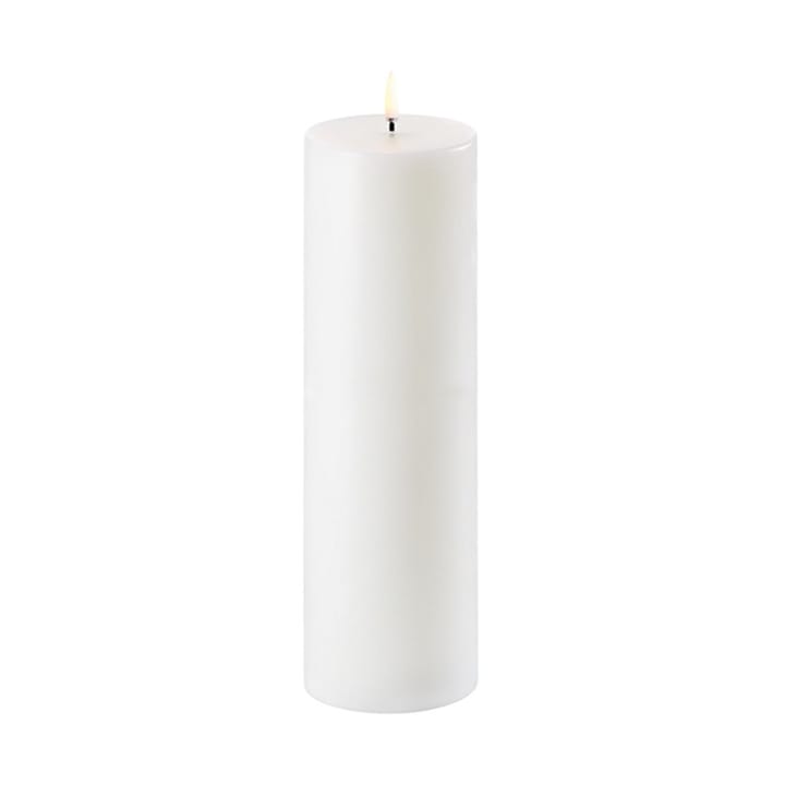 Uyuni LED Block candle white Ø7.8 cm - 25 cm - Uyuni Lighting