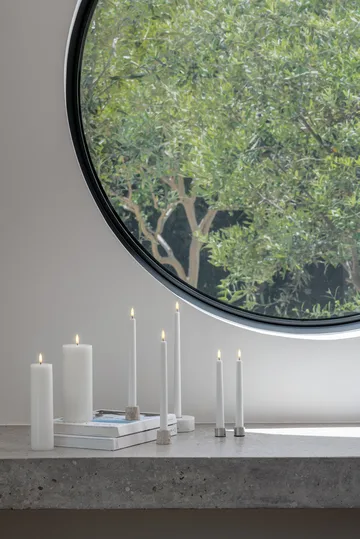 Uyuni LED Taper candles white 2-pack - Ø2.3x25.2 cm - Uyuni Lighting