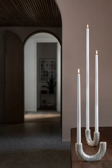 Uyuni LED Taper candles white 2-pack - Ø2.3x25.2 cm - Uyuni Lighting