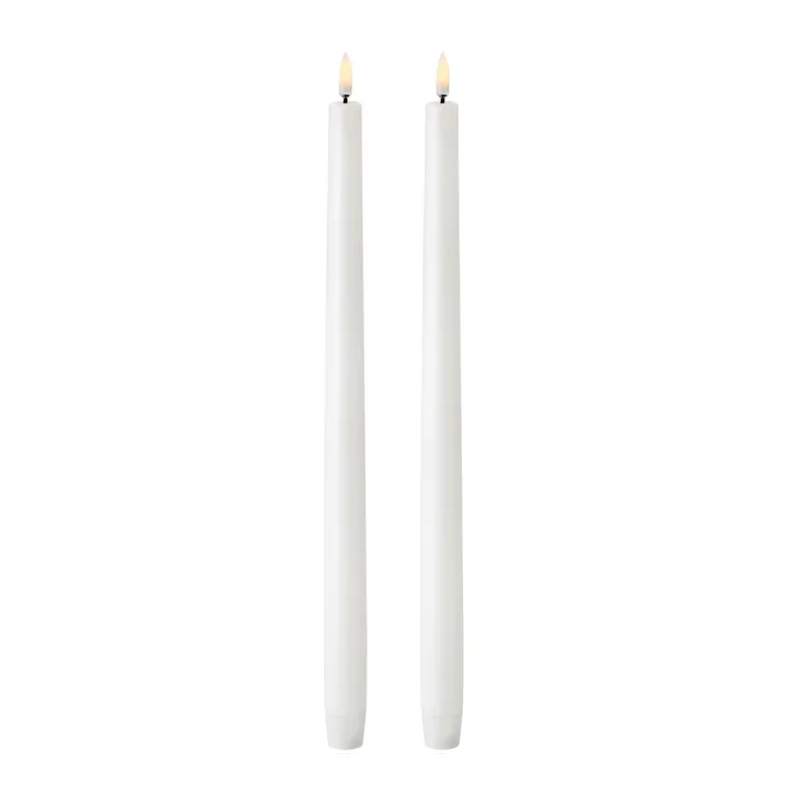 Uyuni LED Taper candles white 2pack 37.8 cm Uyuni Lighting