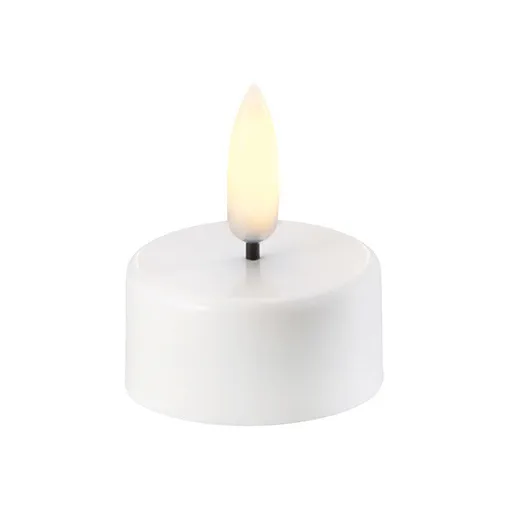 Uyuni Lighting Uyuni LED Tea light white o3,8 cm | Scandinavian Design | String lights & decorative lighting | White