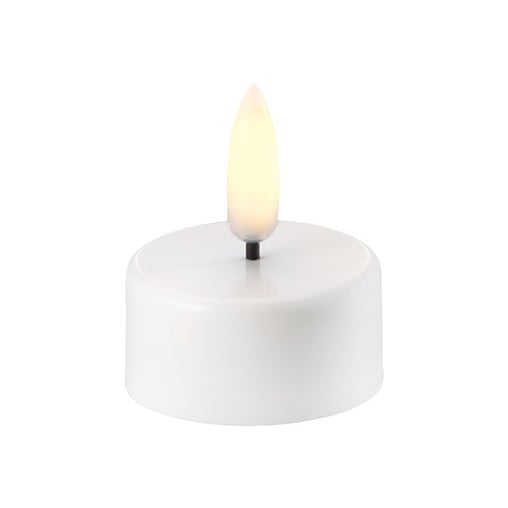 Uyuni Lighting Uyuni LED Tea light white Ø3,8 cm | Scandinavian Design | String lights & decorative lighting | White