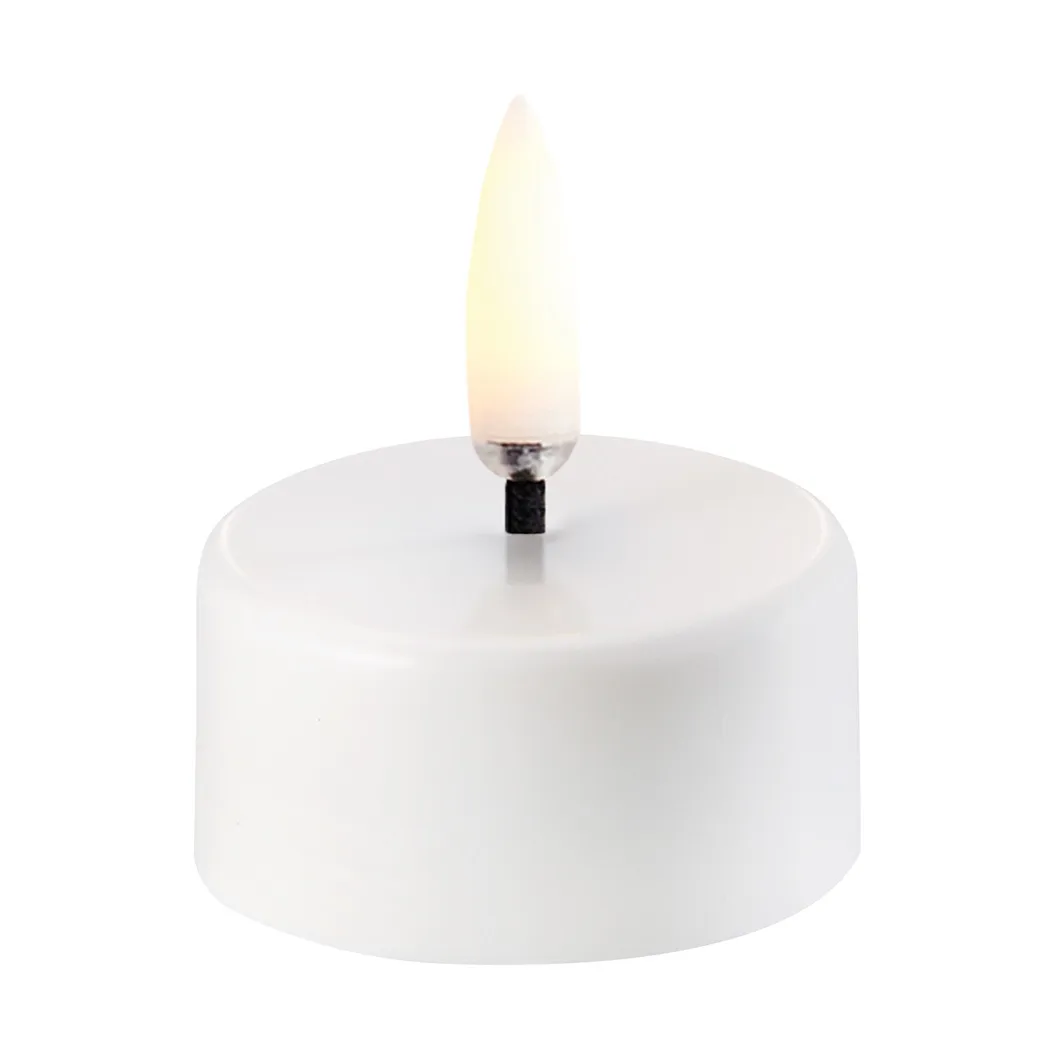Uyuni LED Tea light white, Ø3.9×2.1 cm Uyuni Lighting
