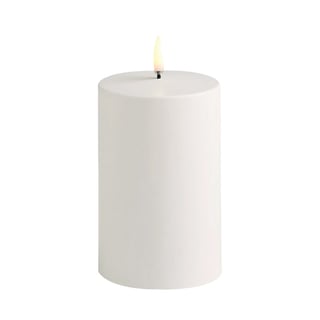 Uyuni Lighting Uyuni Outdoor LED Block candle white 12.8 cm