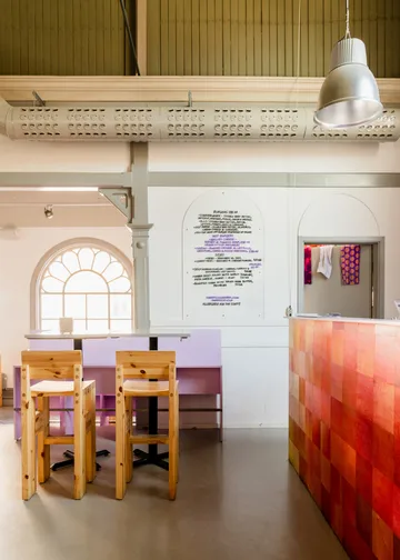 001 Bar Stool bar stool - Matte oil-waxed pine, 75 cm - Vaarnii