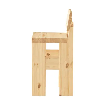 001 Bar Stool bar stool - Matte oiled-waxed pine, 65 cm - Vaarnii