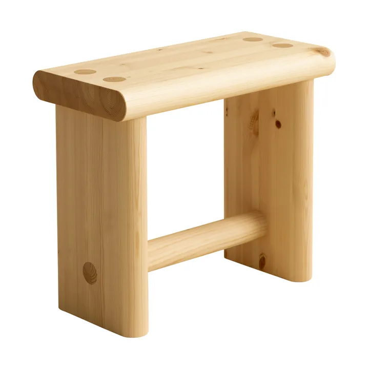 002 Ast Stool stool - Matte oil-waxed pine, 55x26x45 cm - Vaarnii