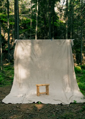 002 Ast Stool stool - Matte oil-waxed pine, 55x26x45 cm - Vaarnii