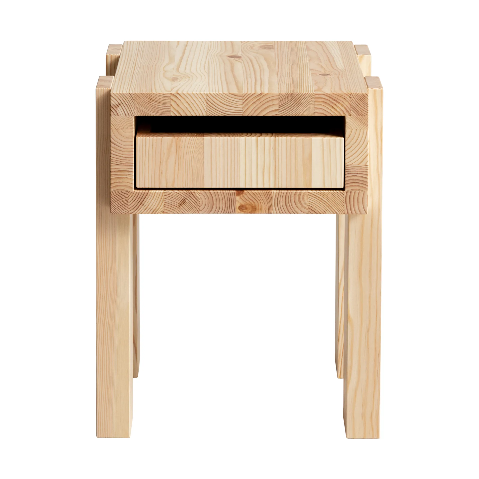 003 Stilts Side Table side table, Matte oil-waxed pine 40x36x45 cm Vaarnii