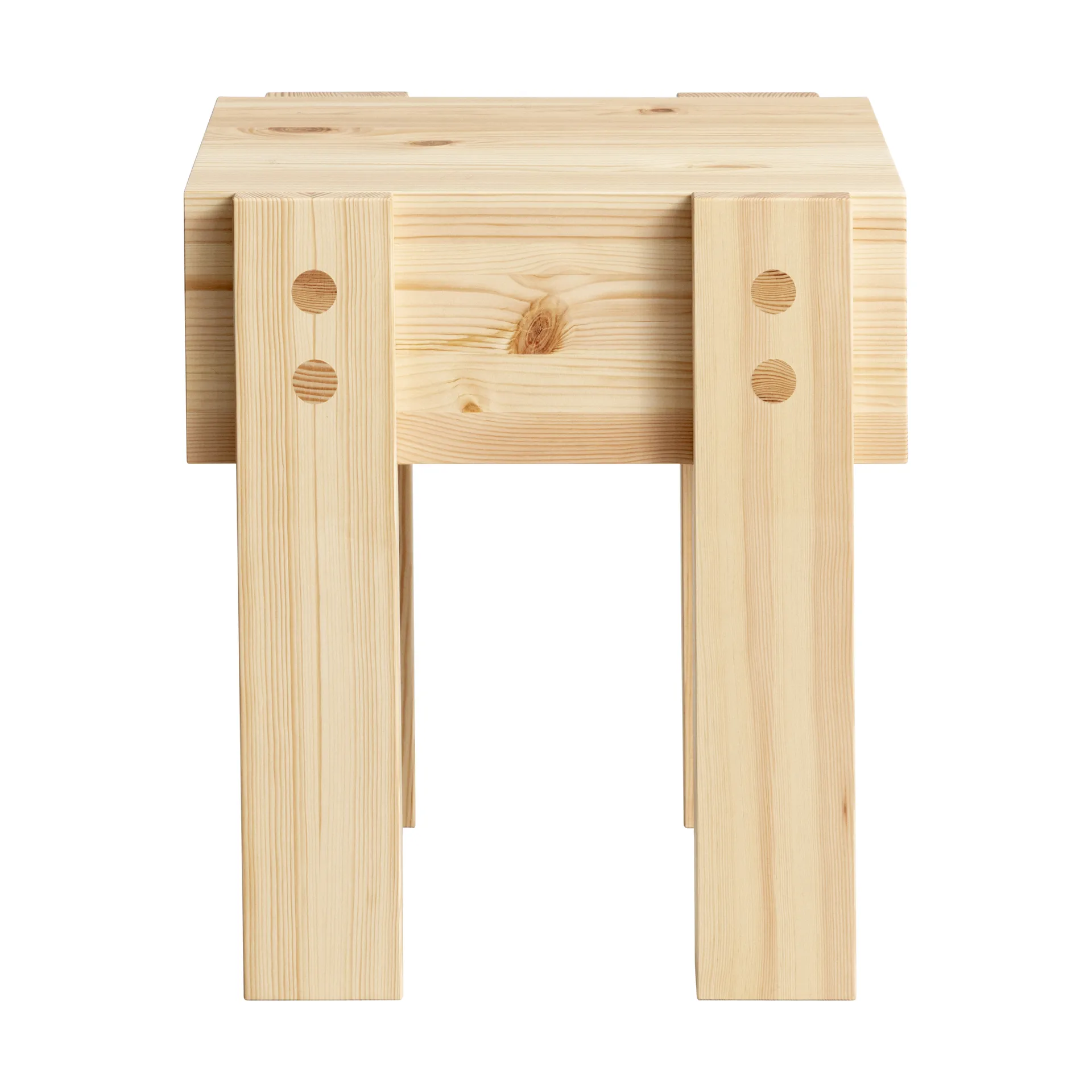 003 Stilts Side Table side table, Matte oil-waxed pine 40x36x45 cm Vaarnii