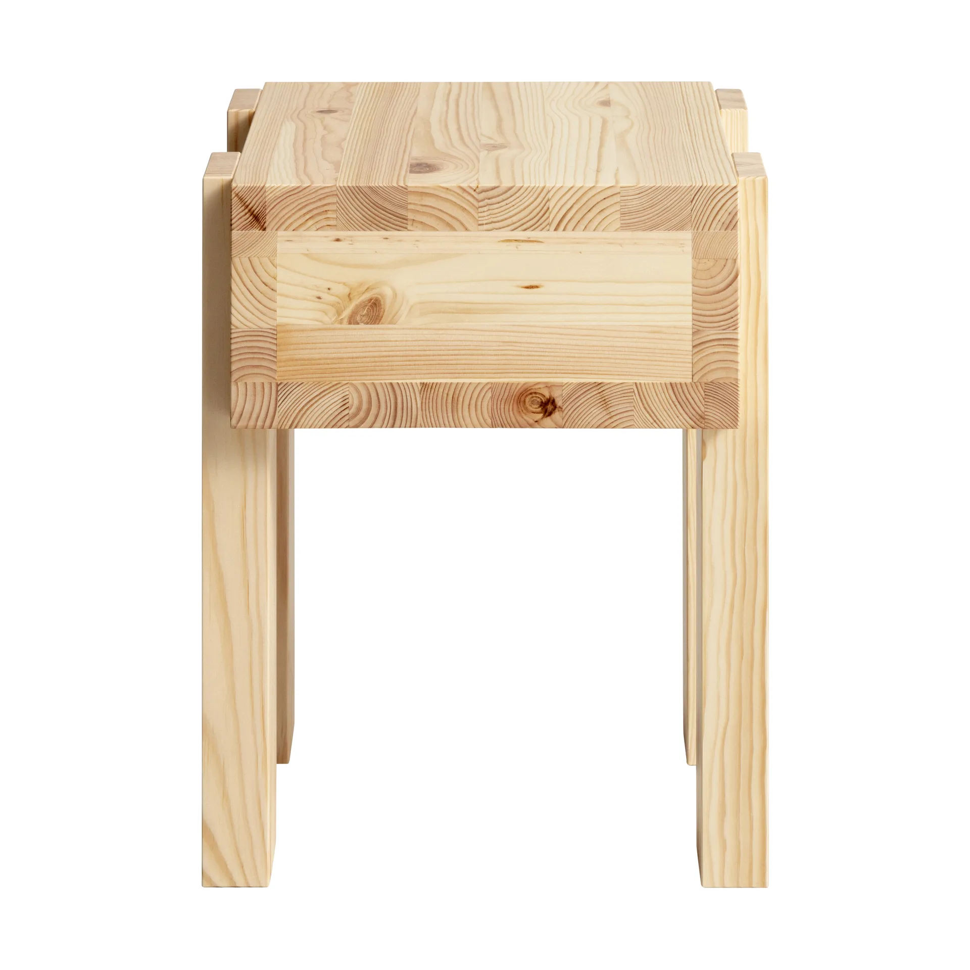 003 Stilts Side Table side table, Matte oil-waxed pine 40x36x45 cm Vaarnii