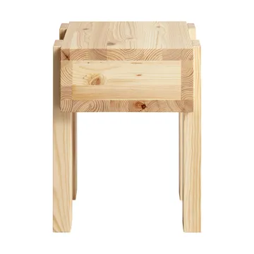 003 Stilts Side Table side table - Matte oil-waxed pine 40x36x45 cm - Vaarnii