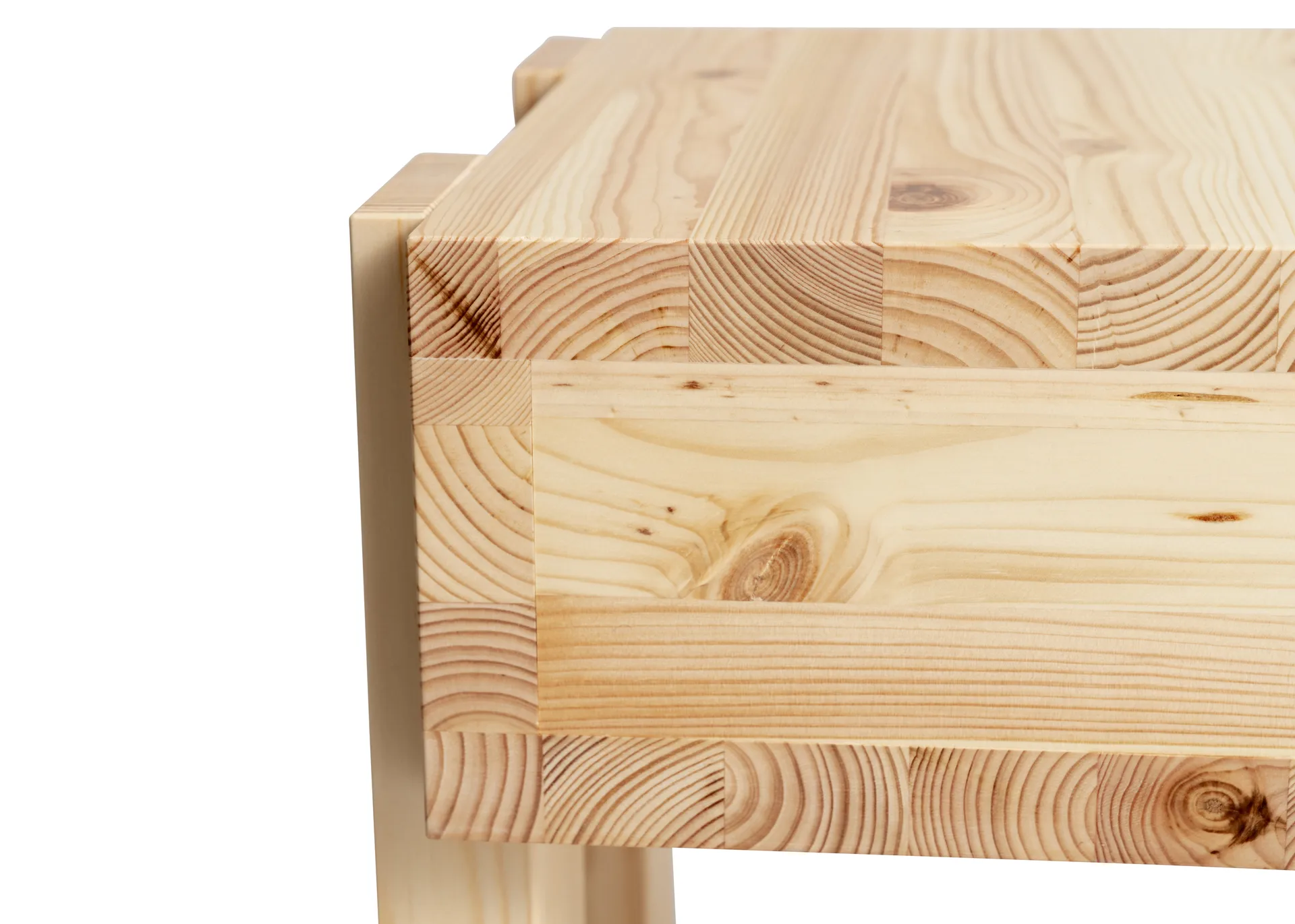 003 Stilts Side Table side table, Matte oil-waxed pine 40x36x45 cm Vaarnii