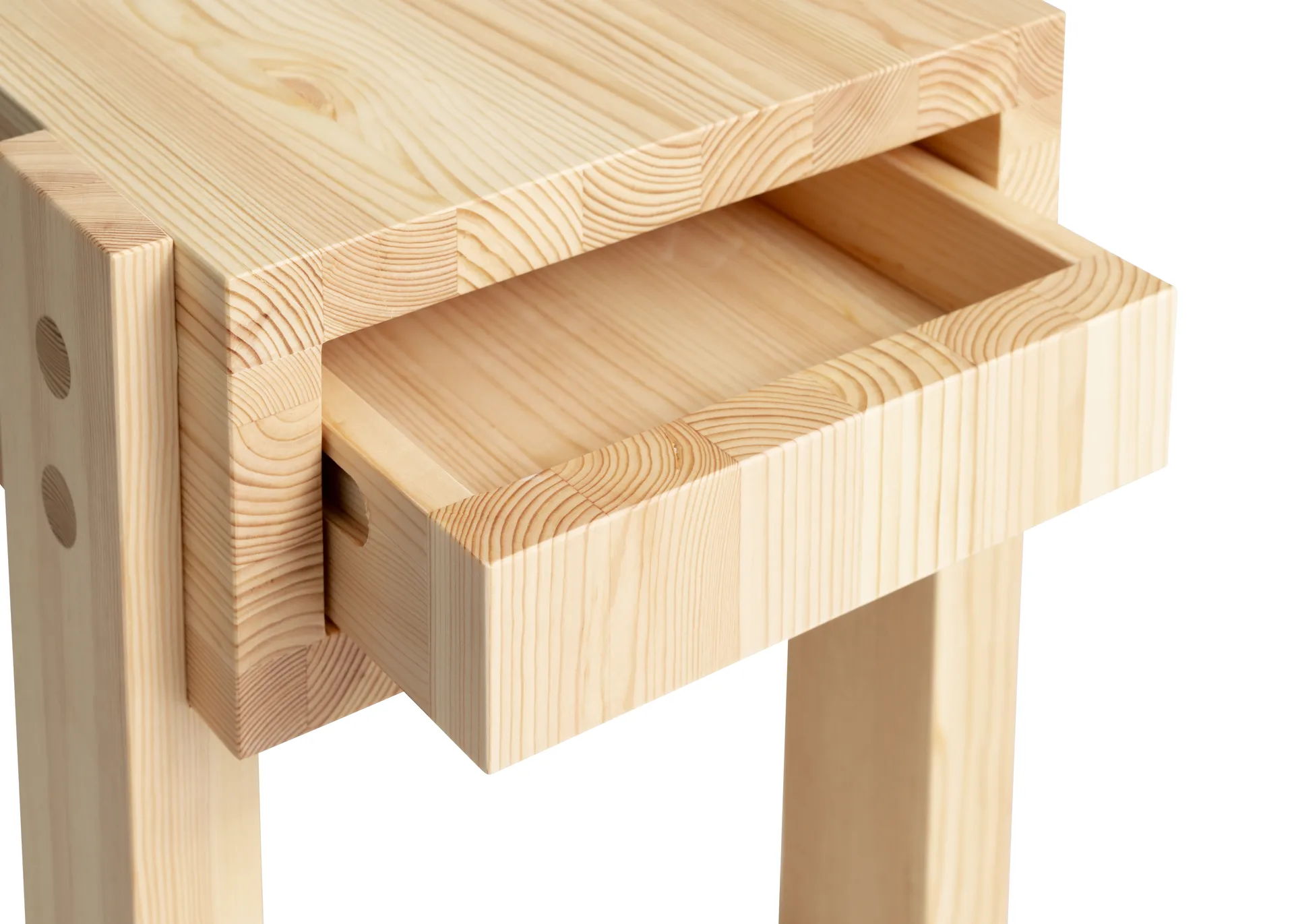 003 Stilts Side Table side table, Matte oil-waxed pine 40x36x45 cm Vaarnii