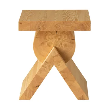006 AA Side Table side table - Matte oil-waxed pine, 40x40x45 cm - Vaarnii