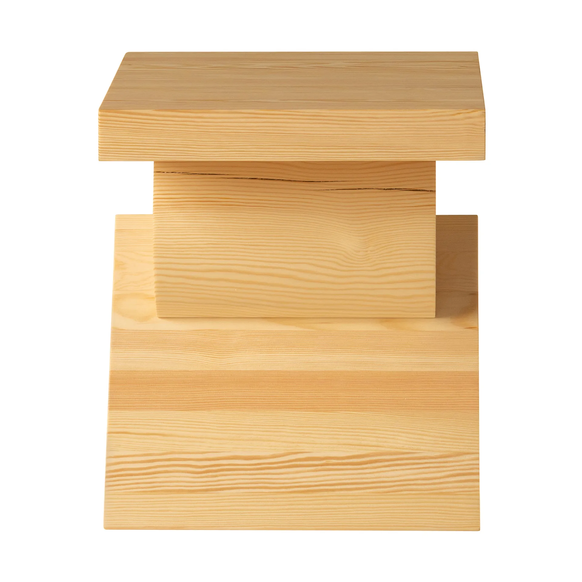 006 AA Side Table side table, Matte oil-waxed pine, 40x40x45 cm Vaarnii