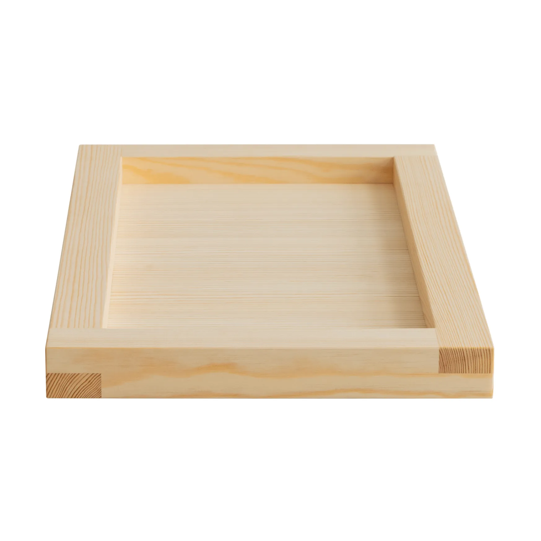 009 Tray tray, Oil-waxed pine, 54x33x6 cm Vaarnii