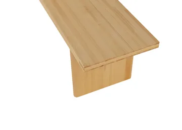 012 Kolmio Bench bench - Matte oil-waxed pine, 176x42x45 cm - Vaarnii