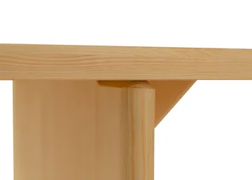 012 Kolmio Bench bench - Matte oil-waxed pine, 176x42x45 cm - Vaarnii