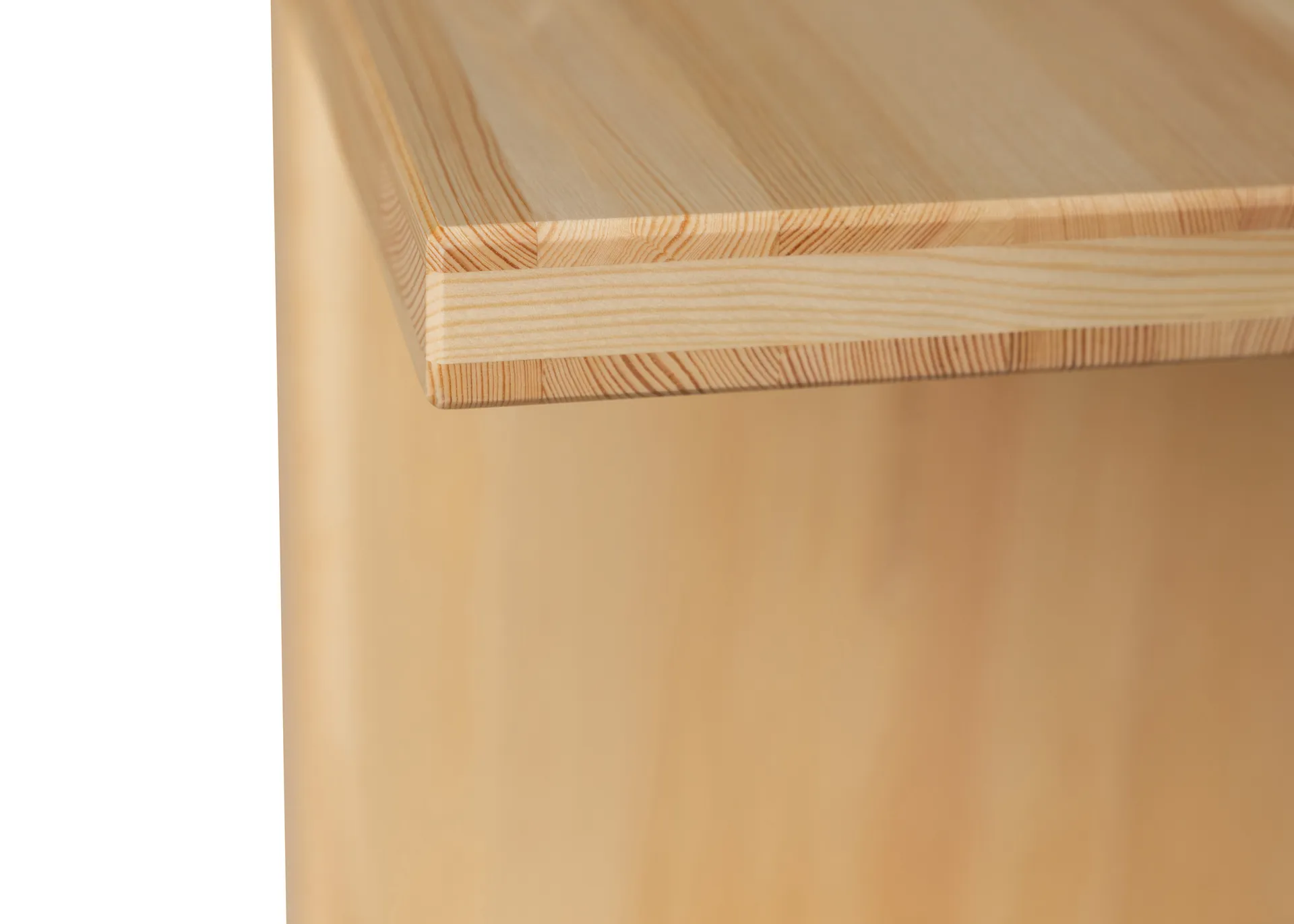 012 Kolmio Bench bench, Matte oil-waxed pine, 227x42x45 cm Vaarnii