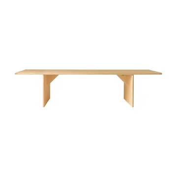 012 Kolmio Dining Table table - Matte oil-waxed pine, 305x99x72 cm - Vaarnii