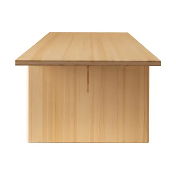 012 Kolmio Dining Table table - Matte oil-waxed pine, 305x99x72 cm - Vaarnii