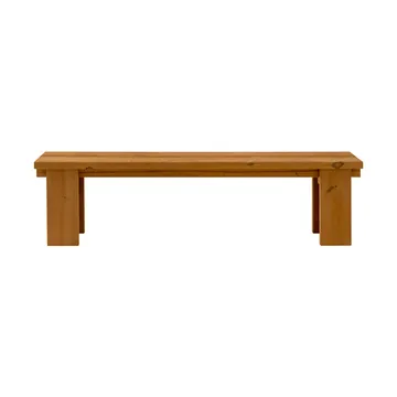 013 Osa Outdoor Bench bench - Thermally treated pine, 182x37x49 cm - Vaarnii