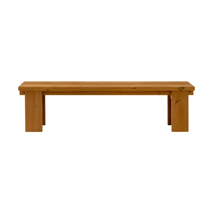 013 Osa Outdoor Bench bench - Thermally treated pine, 182x37x49 cm - Vaarnii