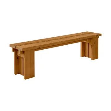 013 Osa Outdoor Bench bench - Thermally treated pine, 182x37x49 cm - Vaarnii
