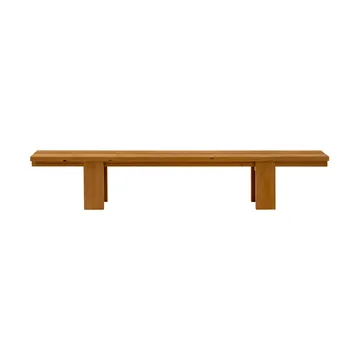 013 Osa Outdoor Bench bench - Thermally treated pine, 270x37x49 cm - Vaarnii