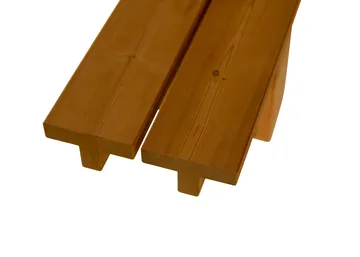 013 Osa Outdoor Bench bench - Thermally treated pine, 270x37x49 cm - Vaarnii