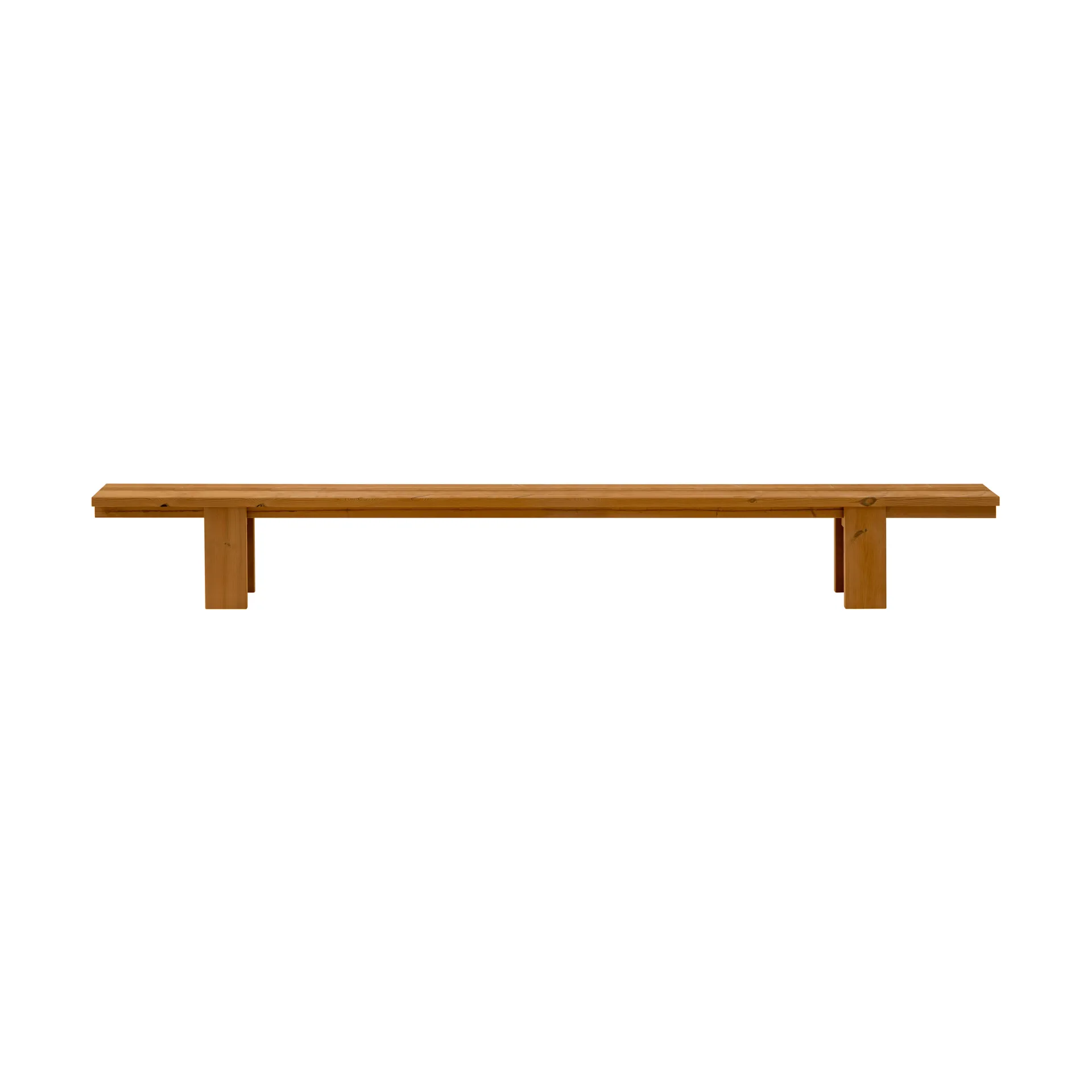 013 Osa Outdoor Bench bench, Thermally treated pine, 333x37x49 cm Vaarnii