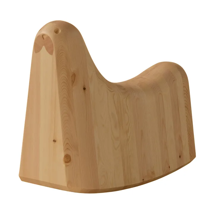 014 Norppa Rocking Toy rocking horse - Matte oil-waxed pine - Vaarnii