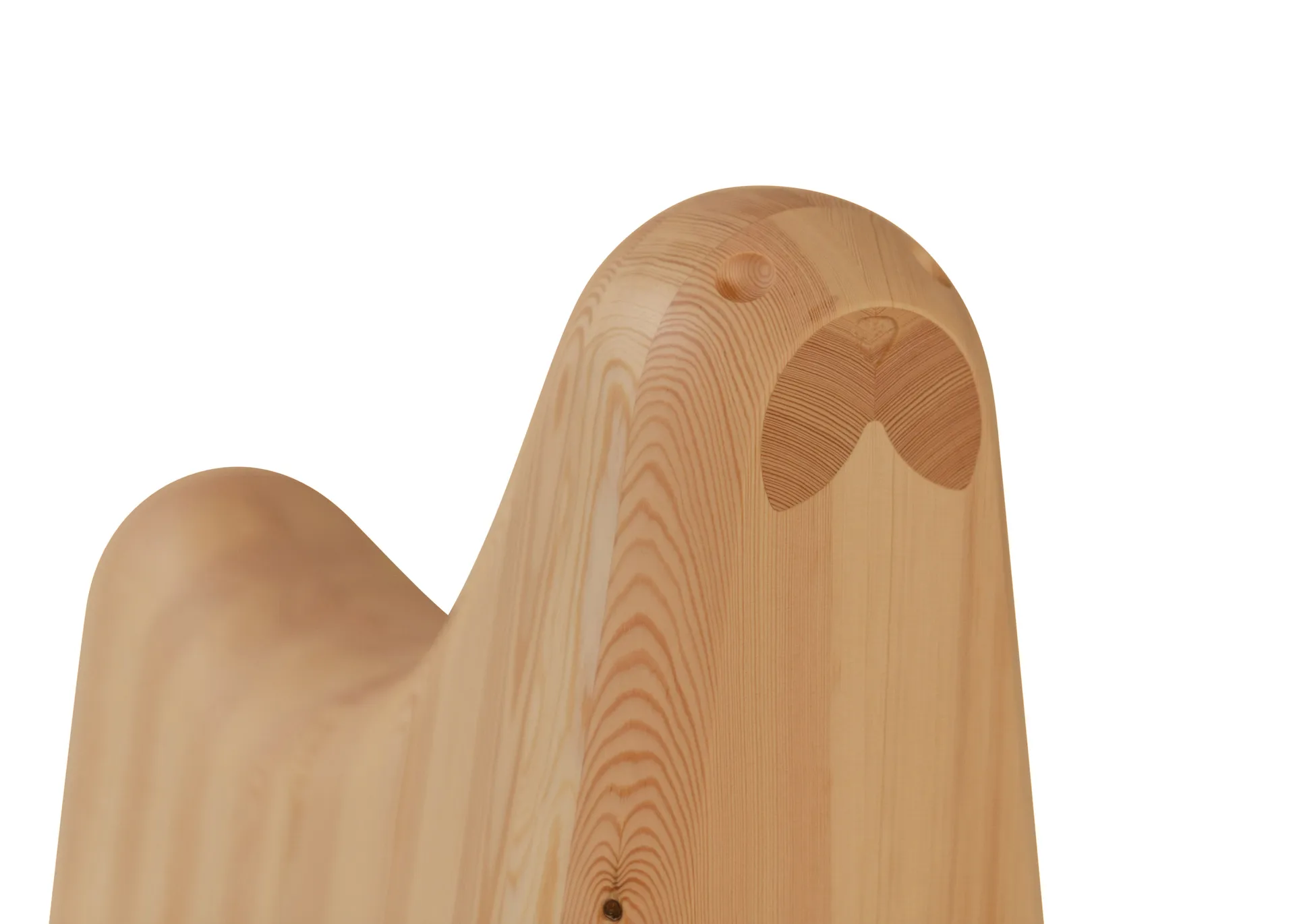 014 Norppa Rocking Toy rocking horse, Matte oil-waxed pine Vaarnii