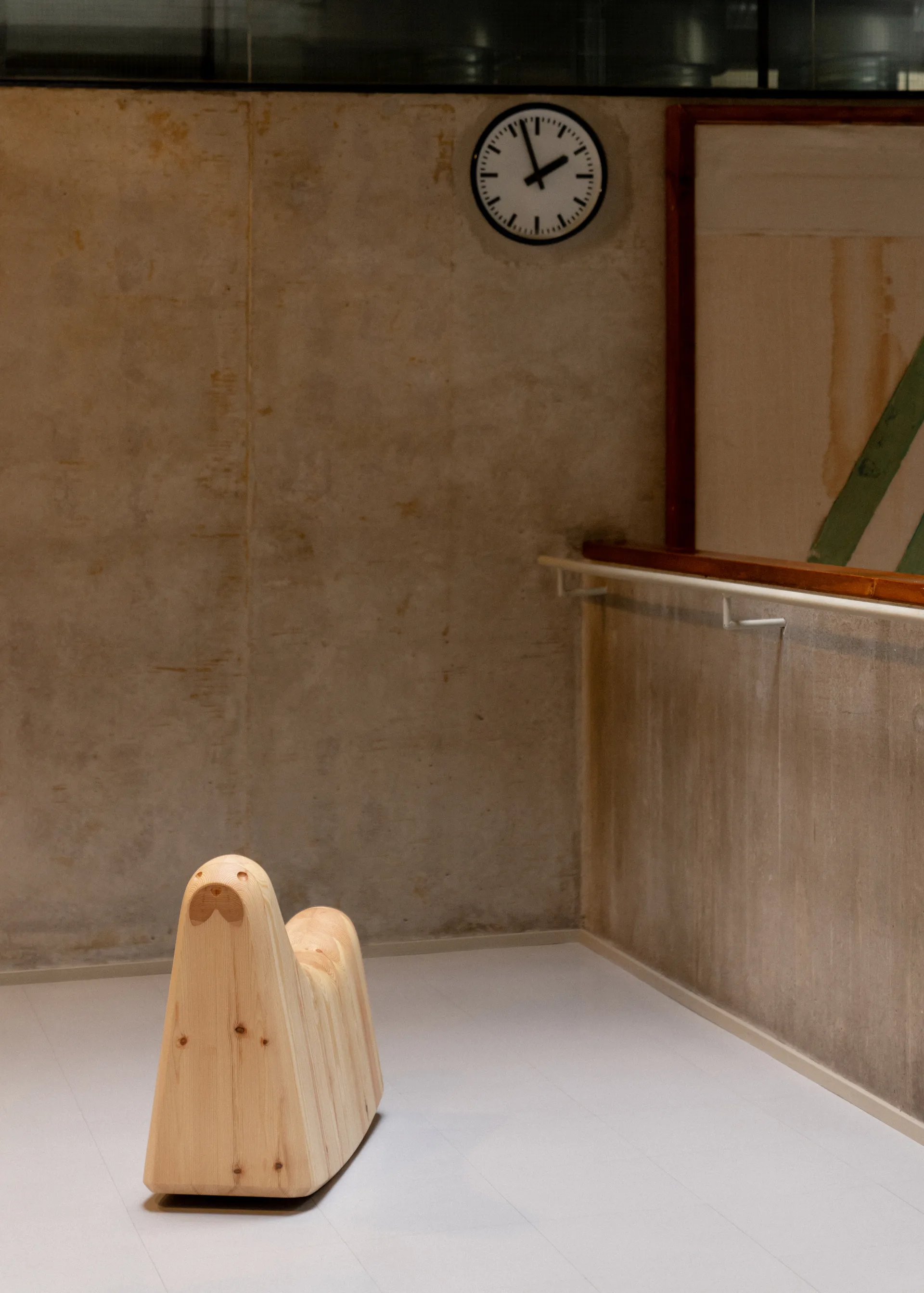 014 Norppa Rocking Toy rocking horse, Matte oil-waxed pine Vaarnii