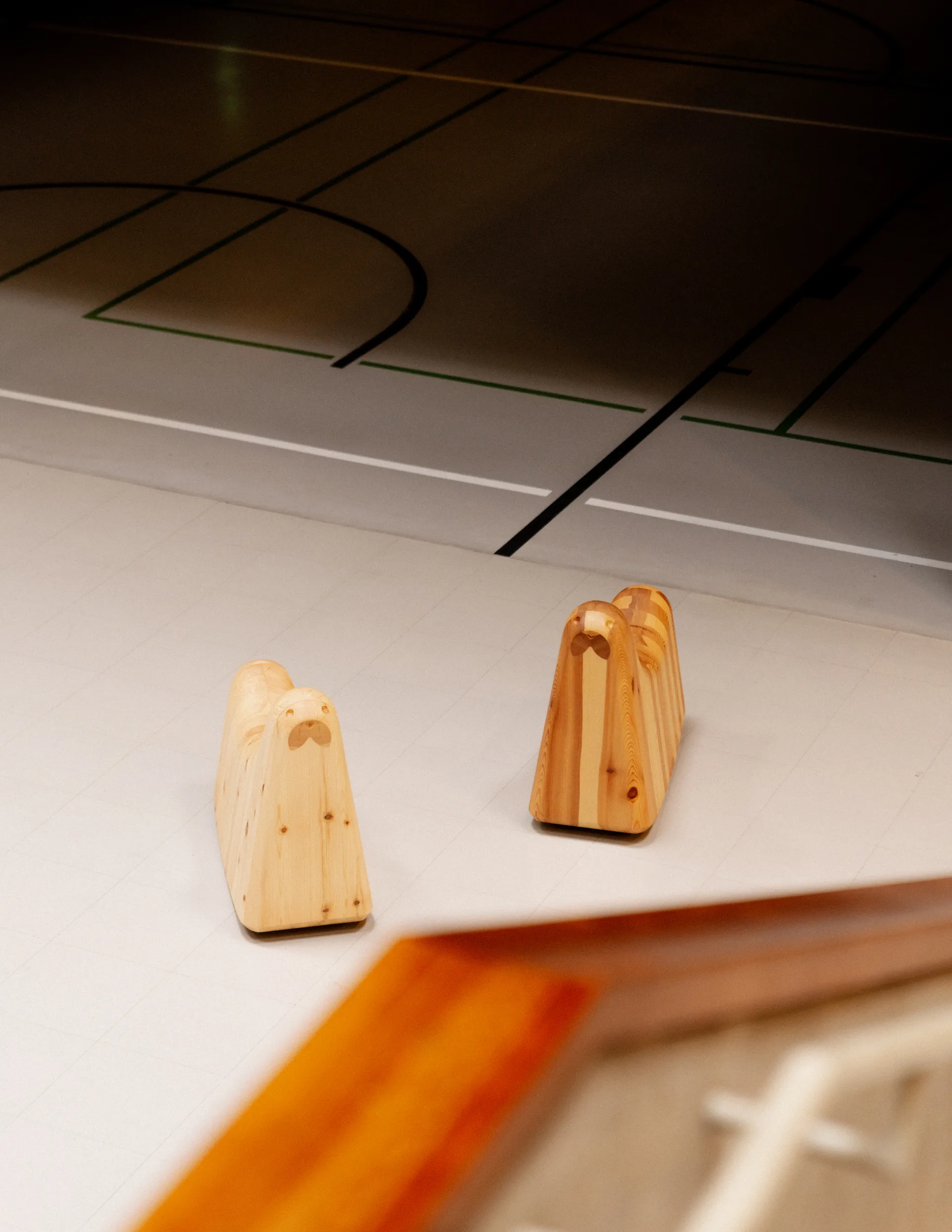 014 Norppa Rocking Toy rocking horse, Matte oil-waxed pine Vaarnii