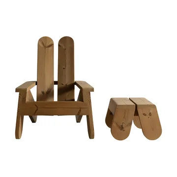 015 Peace Outdoor Lounge Chair lounge chair - Thermally treated pine - Vaarnii
