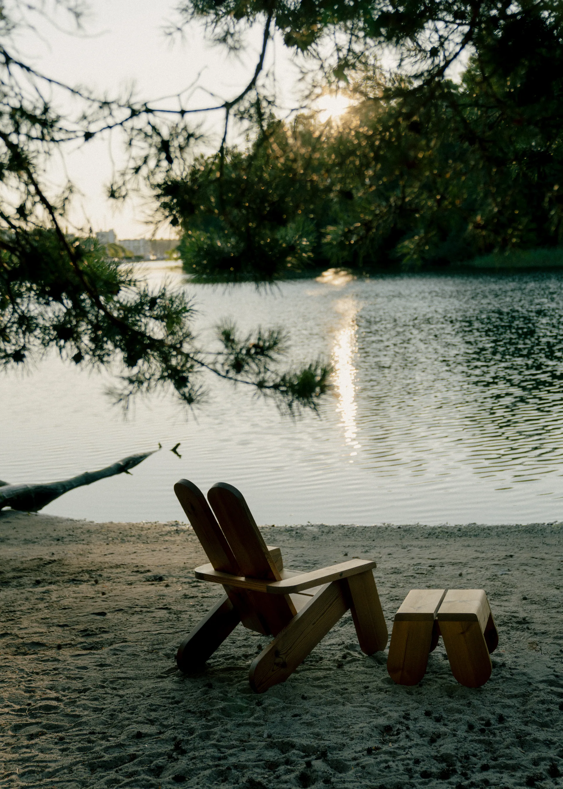 015 Peace Outdoor Lounge Chair lounge chair, Thermally treated pine Vaarnii