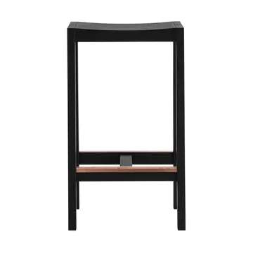 016 Maasto Bar Stool bar stool - Black-stained pine, 65 cm - Vaarnii