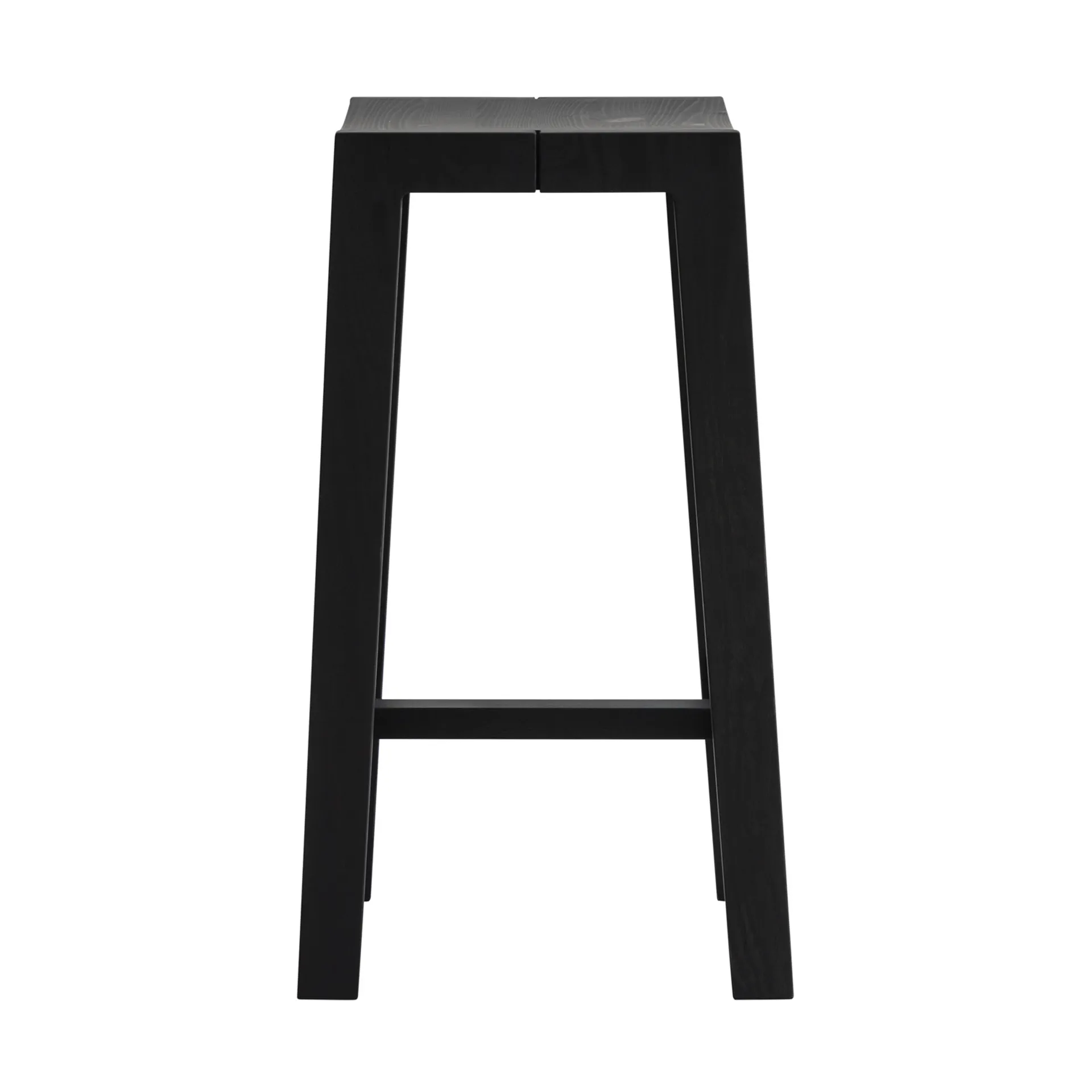 016 Maasto Bar Stool bar stool, Black-stained pine, 65 cm Vaarnii